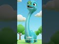 Brachiosaurus Leher Panjang! 🦕 | Dino Anak Edukatif #shorts