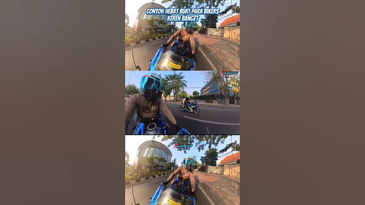 ADEKNYA SAJA PAKAI HELM‼️#dedisalpha #sunmori #trending #r15v3 #contoh #insta360 #r25 #shorts #fun