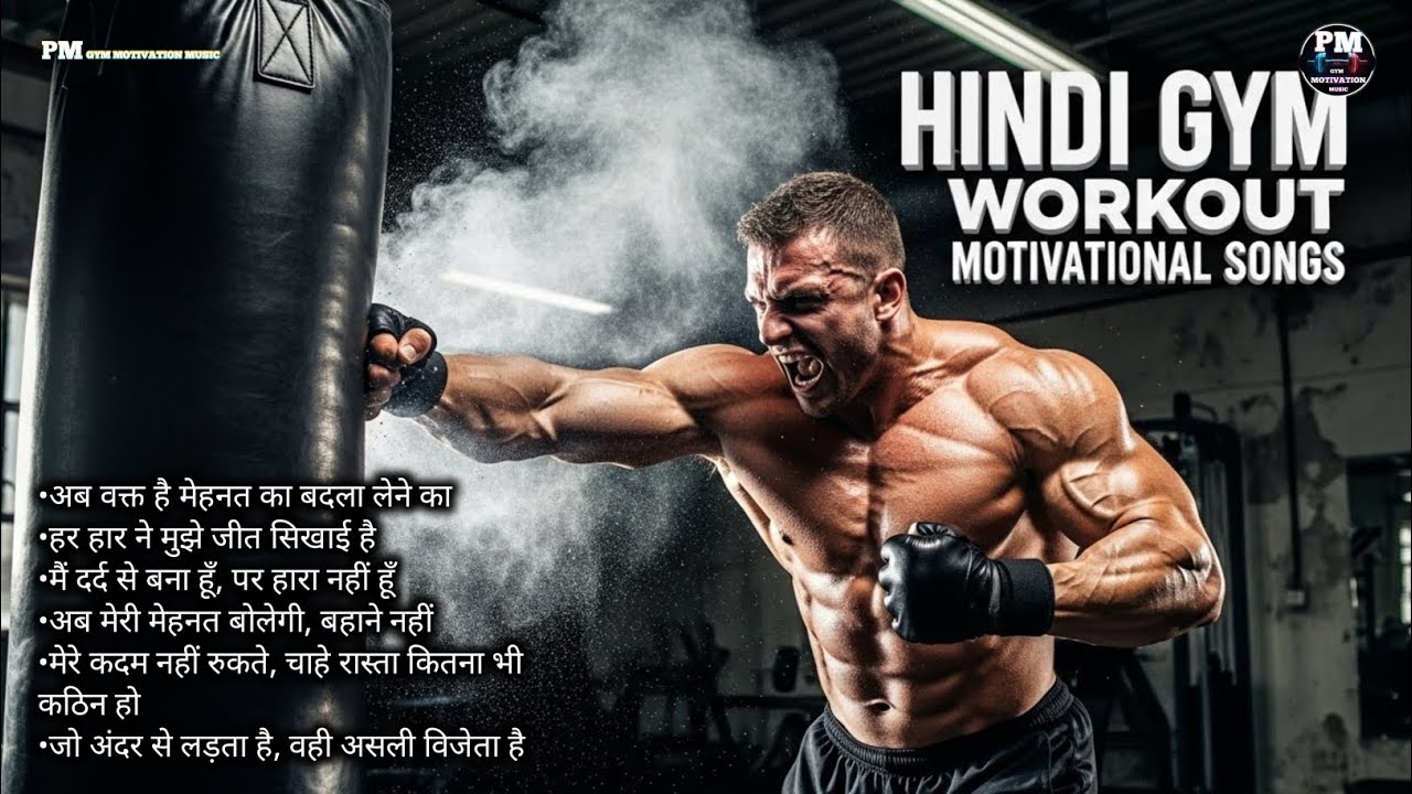 🔥 Hindi Workout Motivation Songs | Ultimate Gym Power Mix 2025 🔥 Pm Gym Motivation 048