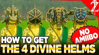 Get All 4 Divine Helms *NO AMIIBO* Location\/Upgrades - Tears of the Kingdom