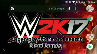 How you play W2k17 on android screenshot 3