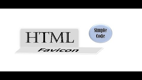 Add a Favicon in HTML in 1 Minute!
