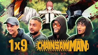 MAKIMA IS DANGEROUS!! | BROTHERS watch Chainsaw Man 1x9 'From Kyoto' | REACTION