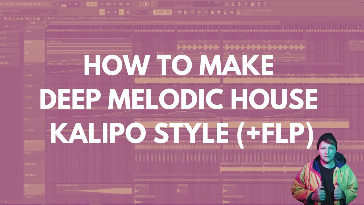 HOW TO MAKE DEEP MELODIC HOUSE LIKE KALIPO (+FLP)