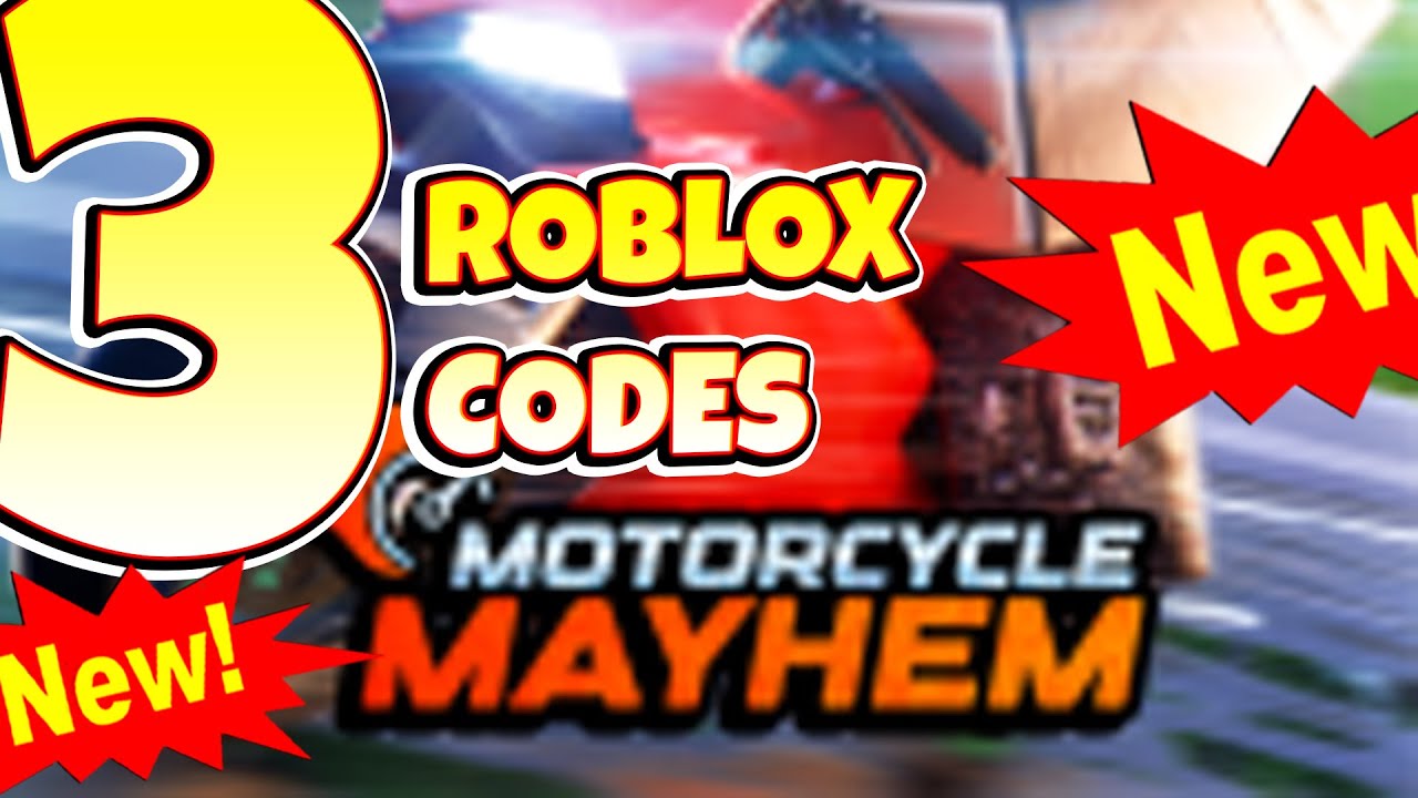 Motorcycle Mayhem, Roblox GAME, ALL SECRET CODES, ALL WORKING CODES ...