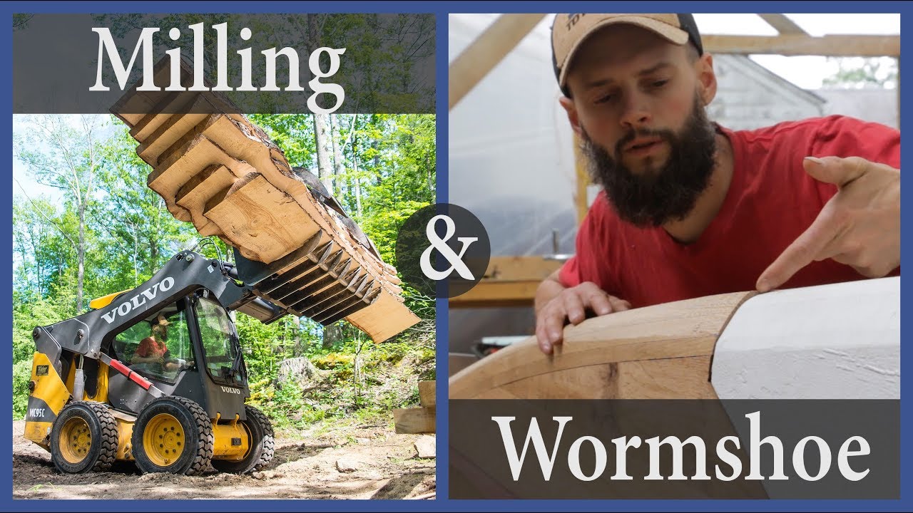 Acorn to Arabella – Journey of a Wooden Boat – Episode 38: Fore Wormshoe and Milling