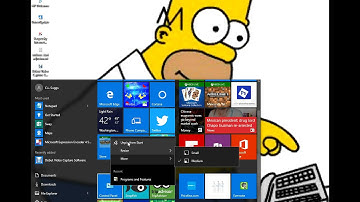 HOW TO PIN CONTROL PANEL OR ANY APPLICATION TO THE START MENU IN WINDOWS 10