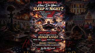 Mr. President, How Do You Sleep at Night? Lyrics, Music and Produced by Rob McConnell screenshot 4