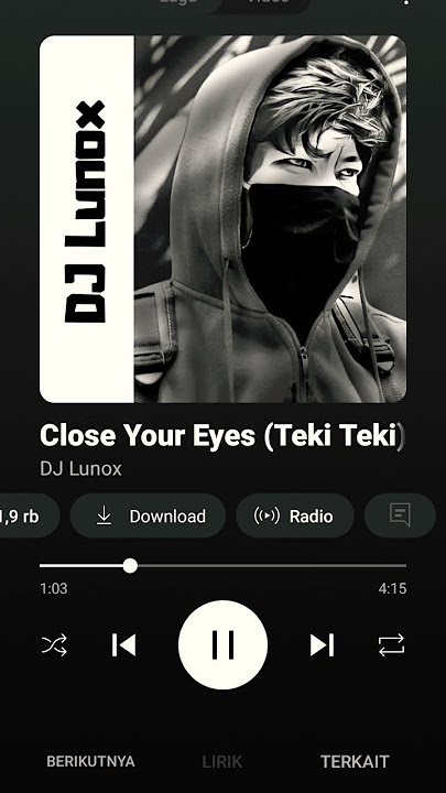 close your eyes (teki teki) dj lunox  #dj #remix