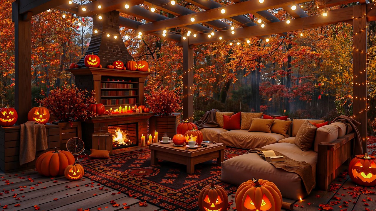 Watch Magical Cozy Autumn Porch 🍂🌧️ Soft Jazz, Gentle Rain & Warm Fire Ambience for Relaxation & Focus on YouTube Watch Magical Cozy Autumn Porch 🍂🌧️ Soft Jazz, Gentle Rain & Warm Fire Ambience for Relaxation & Focus on YouTube