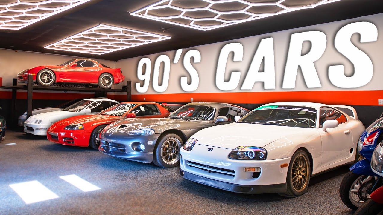 He's Collecting all the ICONIC Cars from the 1990's (JRODS Garage