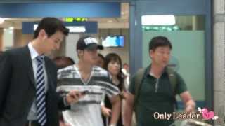 20120731 Kim HyunJoong fancam @ Arrival at Incheon Airport from Bangkok