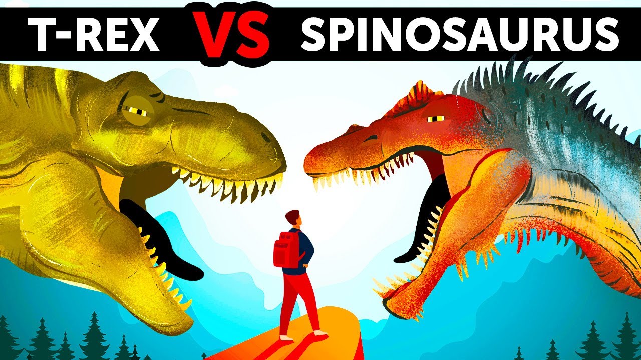 Dinosaurier größer und schneller als der T-Rex — aber wer gewinnt das Duell?