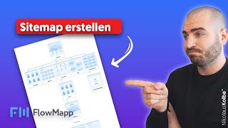 Webseiten Planung mit FlowMapp - Review & Tutorial (Sitemap erstellen etc.)