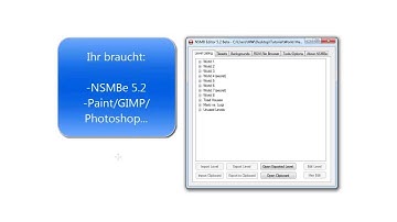 NSMB Tutorial : World Map Editing [German]