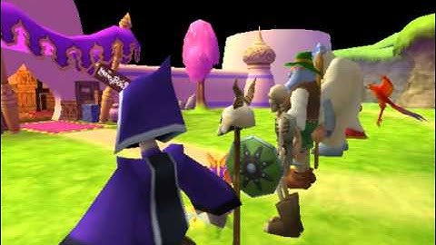 Hidden Testing Level in Spyro A Hero