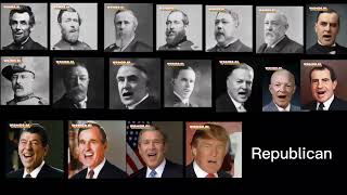 US Presidents sing songs based on their political party