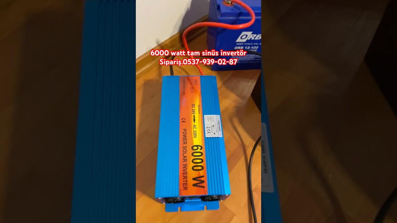 Red Star Tech 6000 watt tam sinüs invertör  