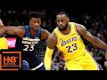 Los Angeles Lakers vs Minnesota Timberwolves Full Game Highlights | 10.29.2018, NBA Season