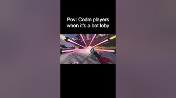 Codm player when they realize its a bot lobby.