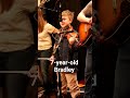 7-year-old Bradley mesmerizes audience at Fiddle gig