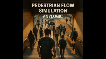 ANYLOGIC TERMS USED IN PEDESTRIAN FLOW SUBWAY SIMULATION