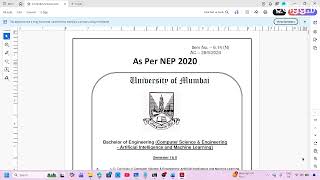 VSEC202 - Python Programming - University of Mumbai
