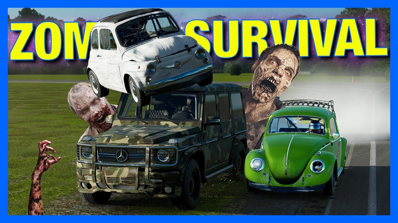 Forza Motorsport 7 Online : ZOMBIE SURVIVAL!!