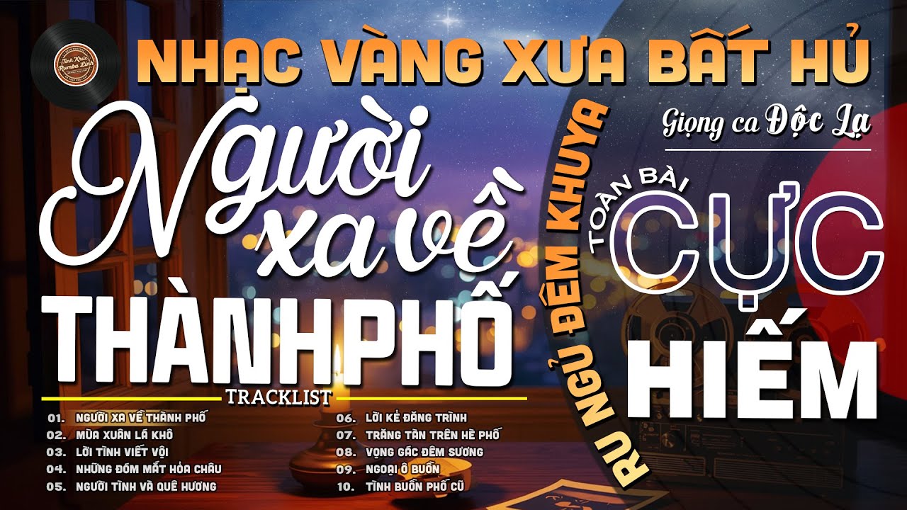 Người Xa Về Thành Phố➤Giọng ca Đặc Biệt Hay,LK Nhạc Vàng Xưa Ngọt Ngào SAY ĐẮM BAO THẾ HỆ- Diễn Quân