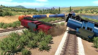 Derails and Blasts | Crash Compilation - Derail Valley 🔥 Part-20