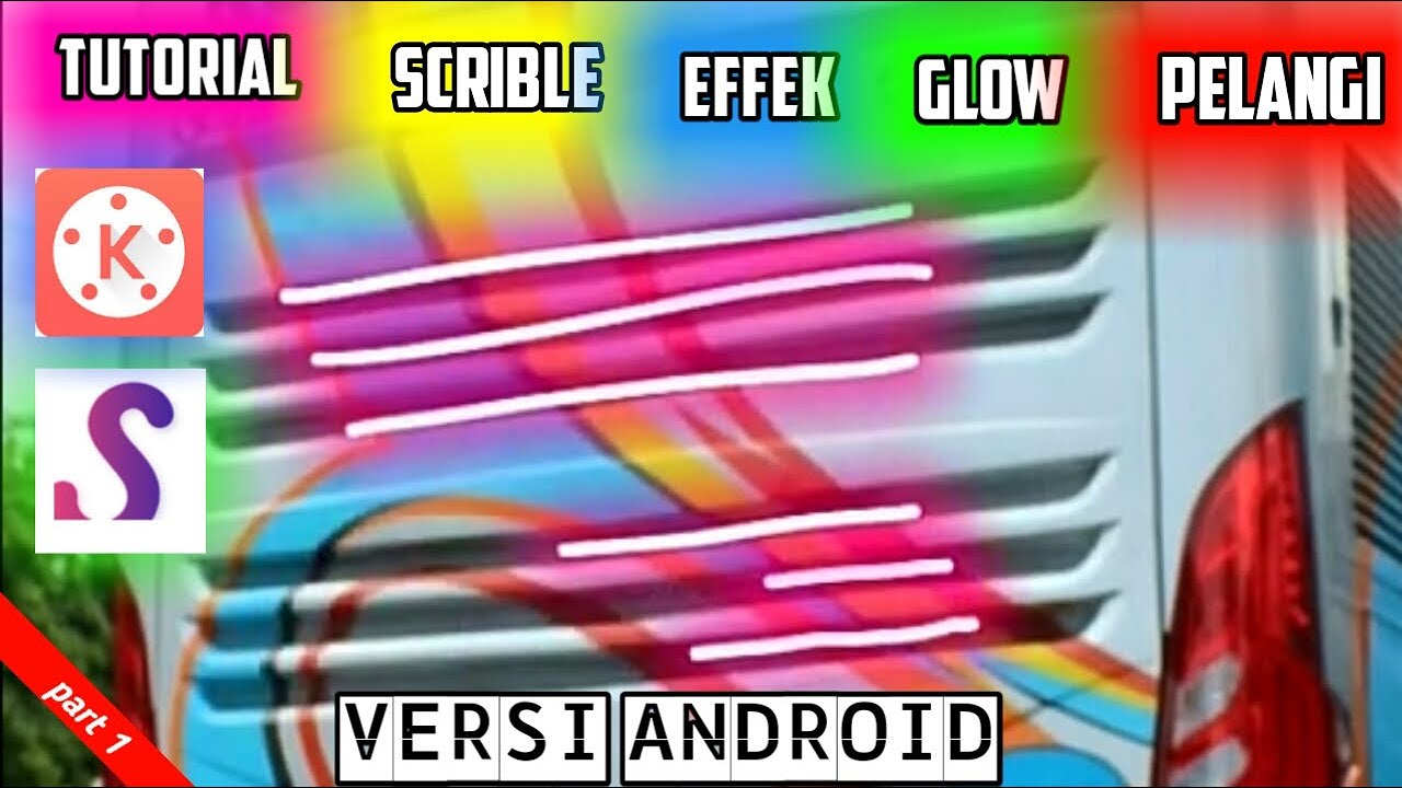 Tutorial cara buat effek scrible Glow Android | Bangacipchannel - YouTube