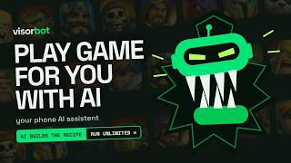 AI Android Automation — Tell Your Phone the Goal, It Builds the Automation Itself (VisorBot)