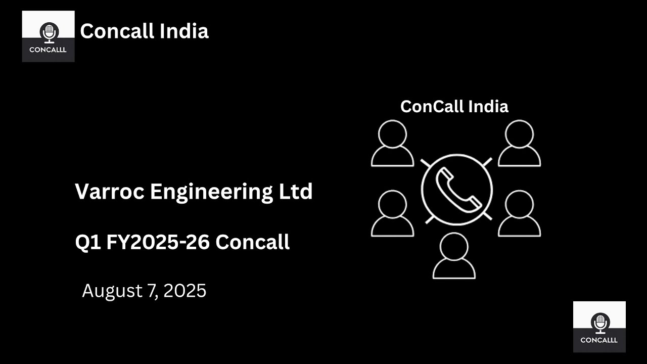 Varroc Engineering Ltd Q1 FY 2025-26 Concall