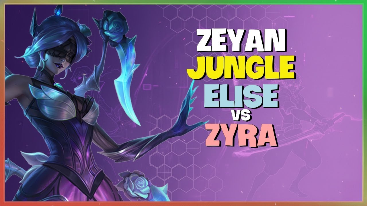 Zeyan's Challenger Elise JUNGLE Masterclass: Flawless Ganks & Vision Control (Engsub)