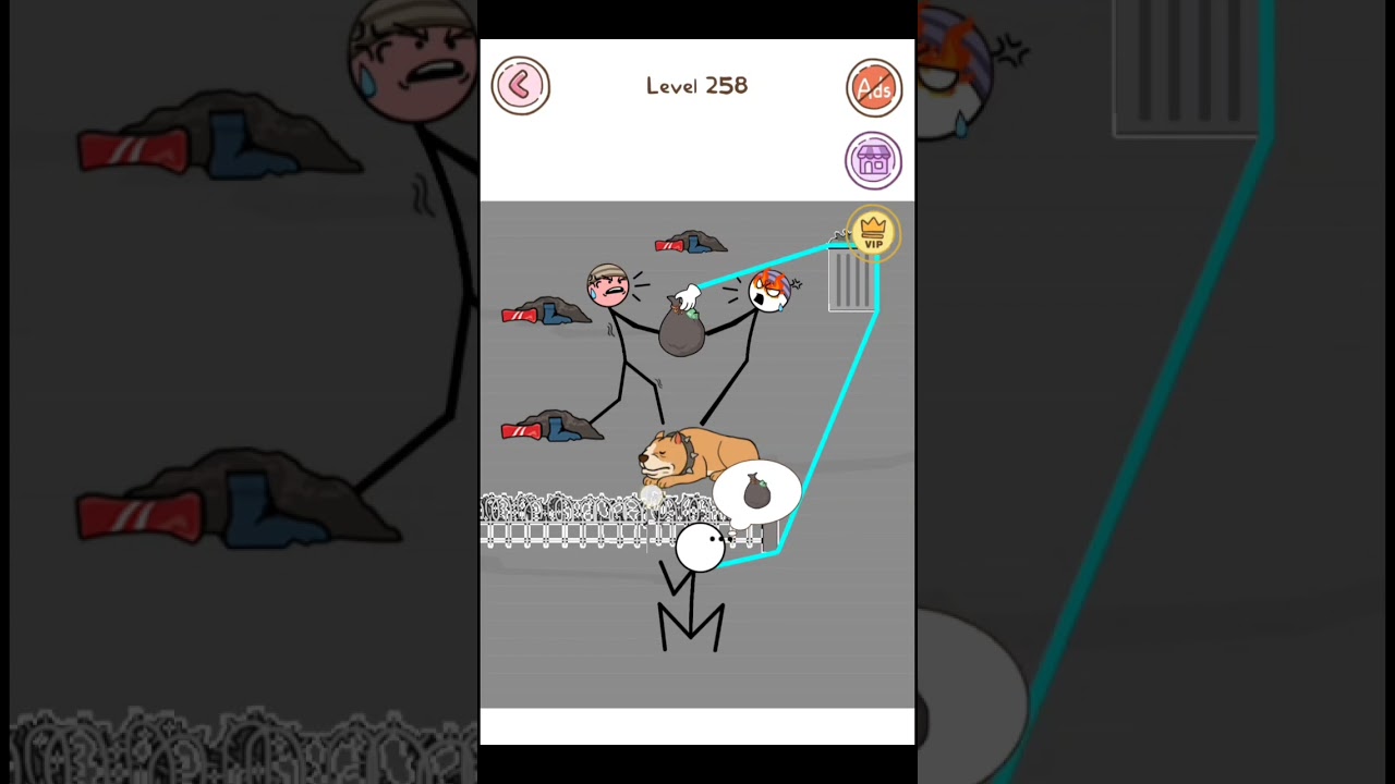 Thief puzzle to pass a level 258 solve.