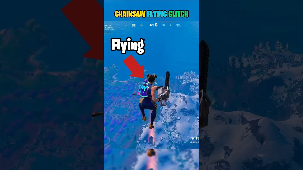 Chainsaw Flying Glitch in Fortnite Chapter 6 Season 4 