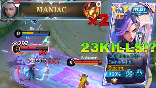 23 Kills In 10 Minutes With Benedetta? Maniac2