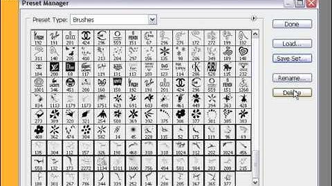 Learn How To Make Folders For Brushes Photoshop CS3