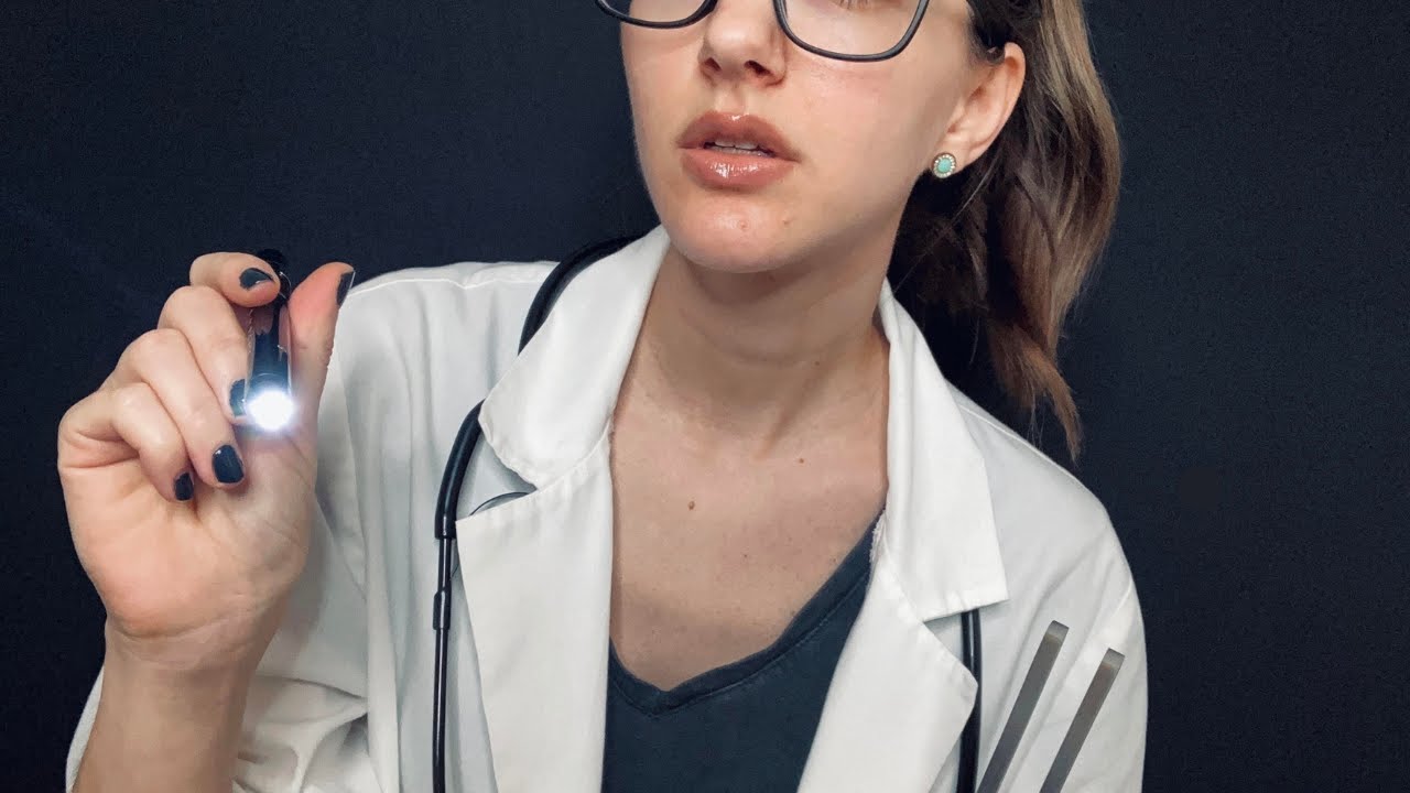 ASMR Ear Exam (Hearing & Cleaning) l Soft Spoken