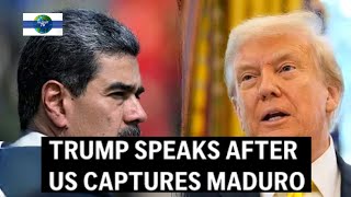 PRESIDENT TRUMP'S ADDRESS ON THE CAPTURE OF VENEZUELAN PRESIDENT NICOLÁS MADURO AND CILIA FLORES  Guide