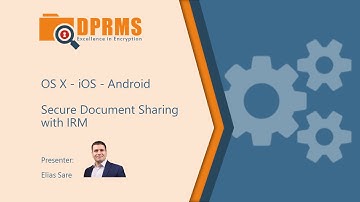 RMS Sharing App - Secure Document Sharing with IRM OSX - iOS - Android: