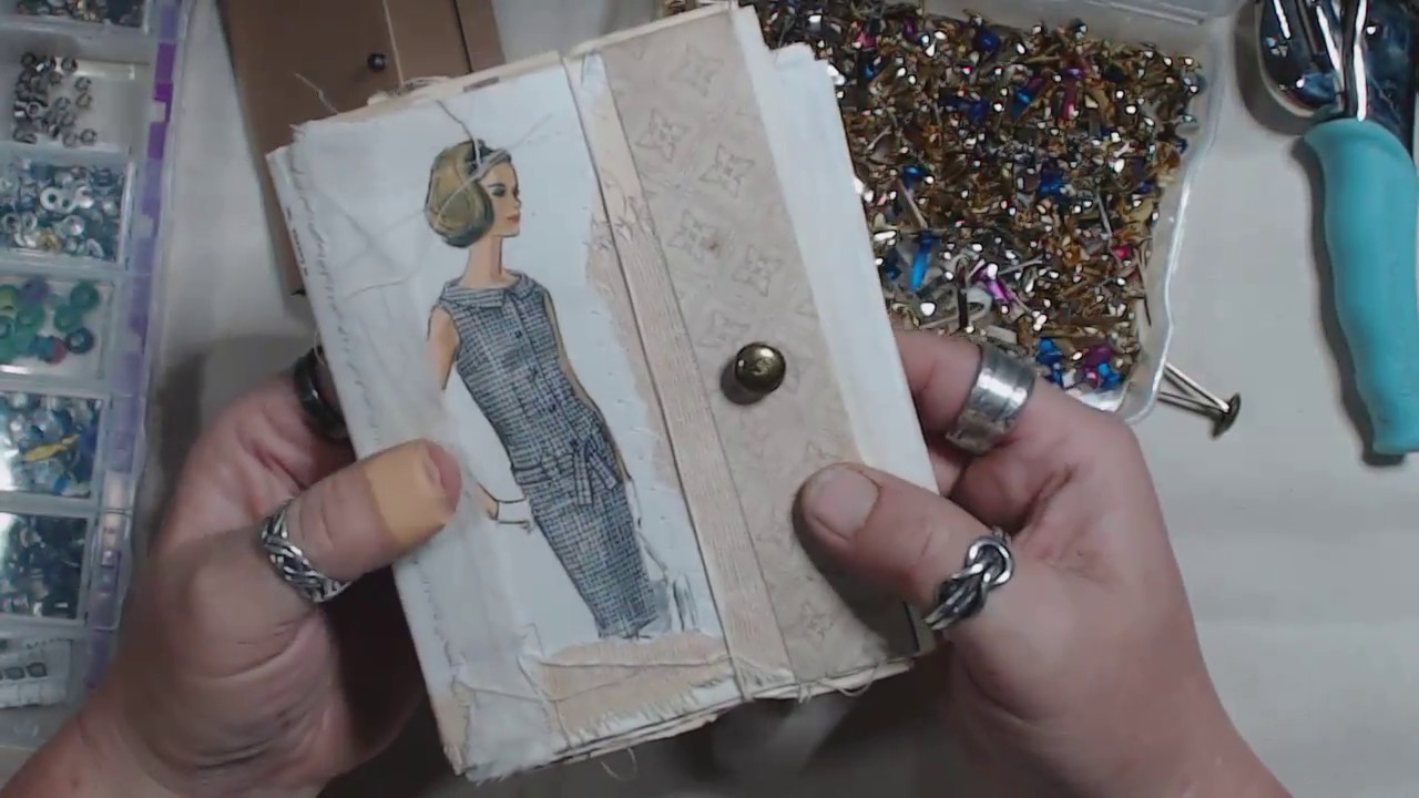 Make your own "hitchpost" for journal closures with supplies you already own! 