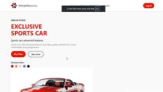 Build Response  Website Using HTML and CSS| Car Sale website