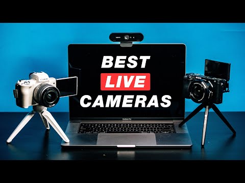 Best CAMERAS for LIVE Streaming on Facebook Live, YouTube Live and Twitch