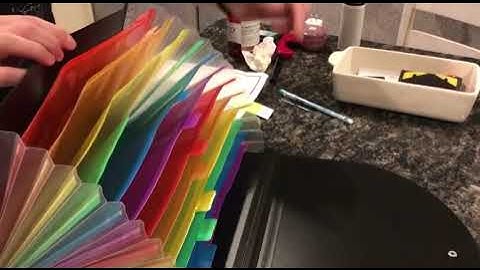 Expanding File Folder Letter Size Accordion Wallet Folder with 13 Pockets A4 File Organiser