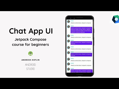 Chat App UI | Jetpack Compose Course for Beginners | Android Development in Kotlin