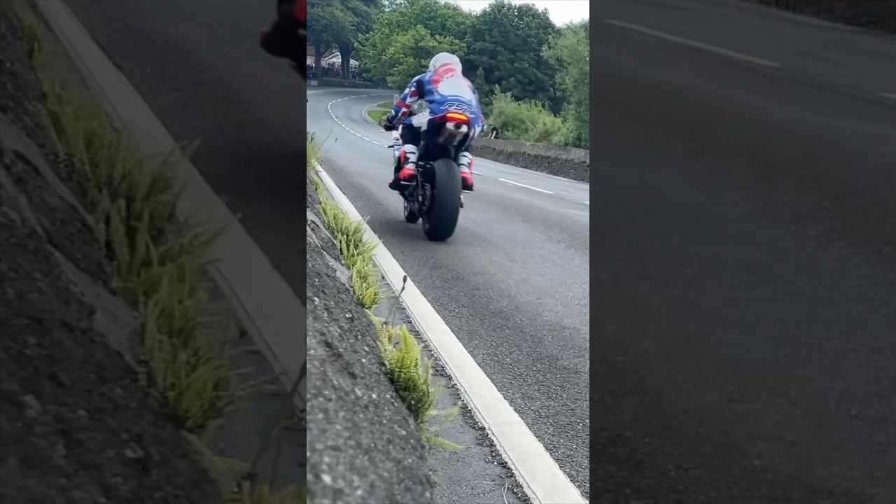 Isle of Man TT Hillberry Corner