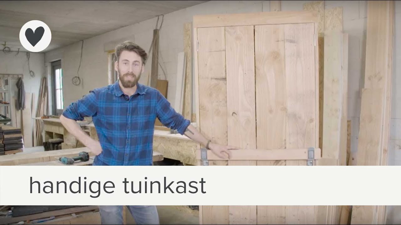 overzien vieren haspel handige tuinkast | diy | vtwonen - YouTube