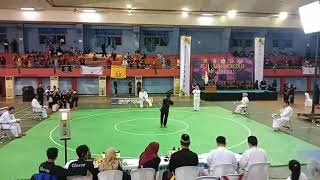 Faizal (Biru) vs Al mizan(kejuaraan pencak silat se-Jawa Bali 2019)