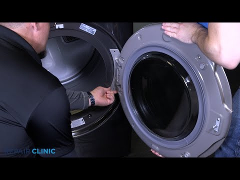 Door Assembly - LG Dryer (Model DLEX4000B)